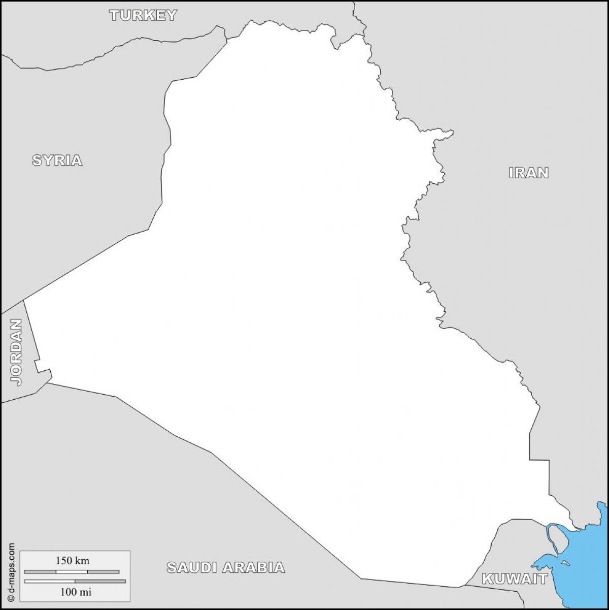 نقشہ کے عراق خالی