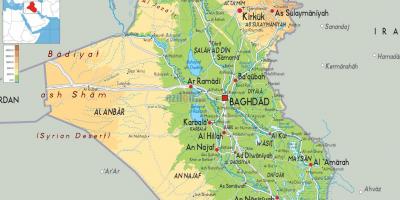 نقشہ عراق کے جغرافیہ