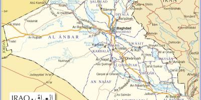 نقشہ عراق کی سڑکوں